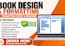 ingramspark lulu formatting canva ebook cover design layout for paperbacks
